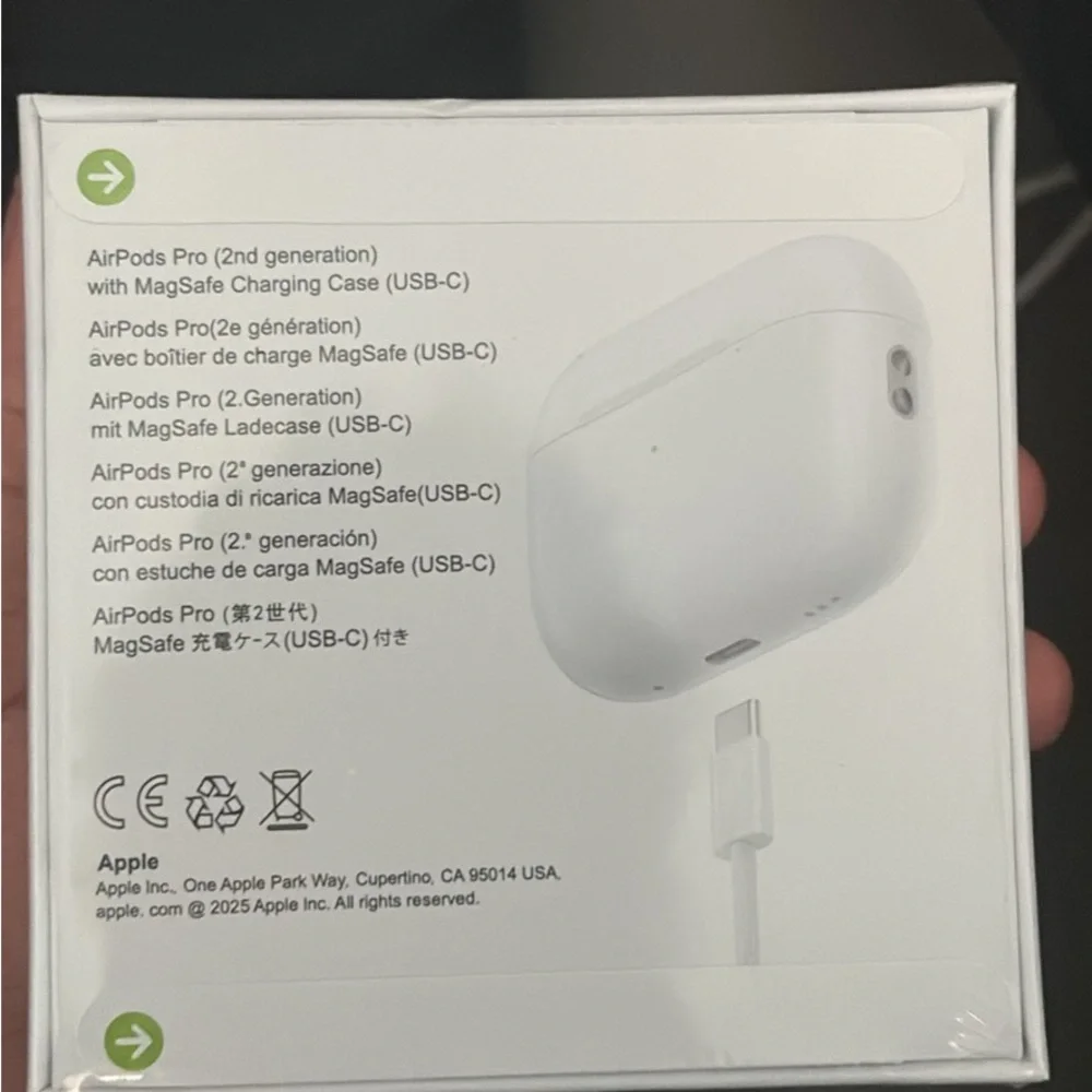 Apple Wireless Earbuds with Charging Case - White